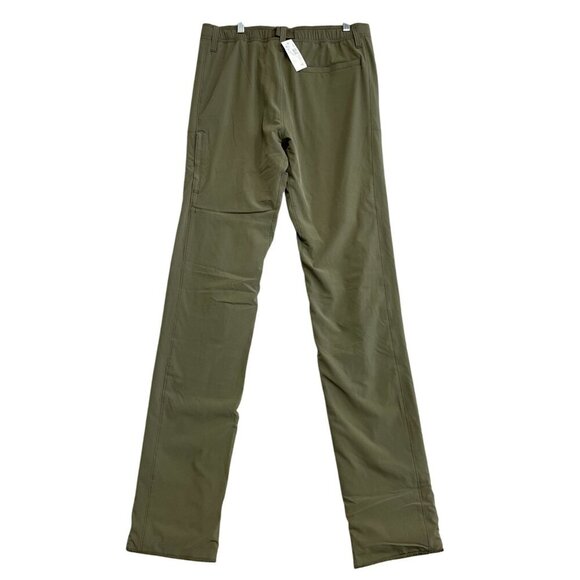NEW Lands' End Men's Size 34 Moss Active Lined Outdoor Cargo Pants * Raw hem* - Picture 2 of 12